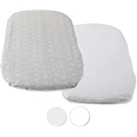 Chicco - Set de sábanas 2 Piezas para Baby Hug 4 en 1- tamaño 77 x 39 cm (Accesorio)- Color Gris (Grey Fox)- Unisex